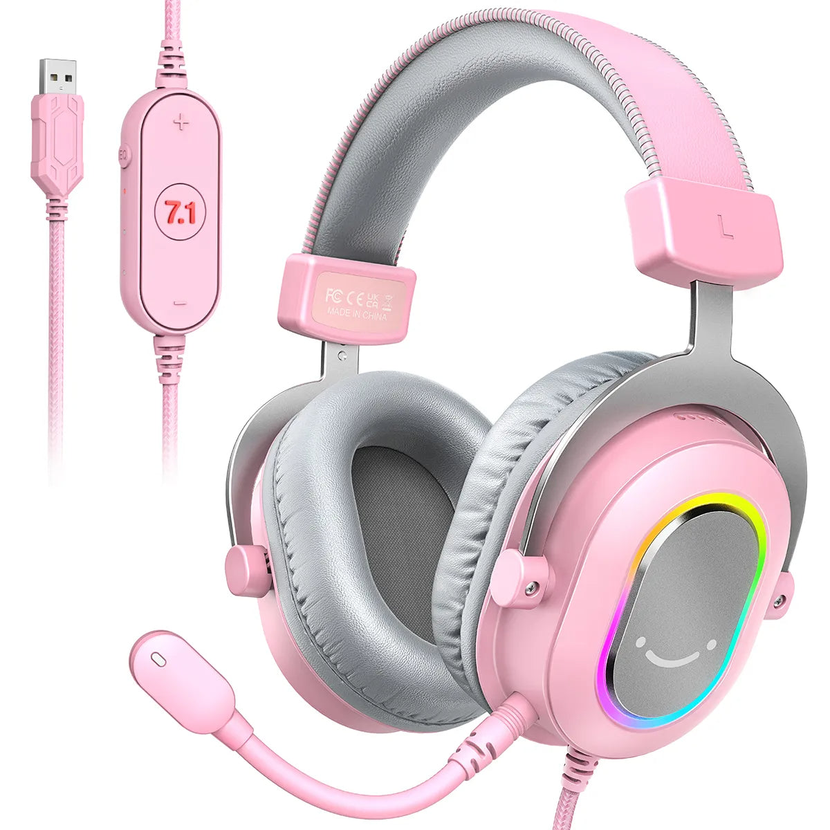 RGB gaming headset