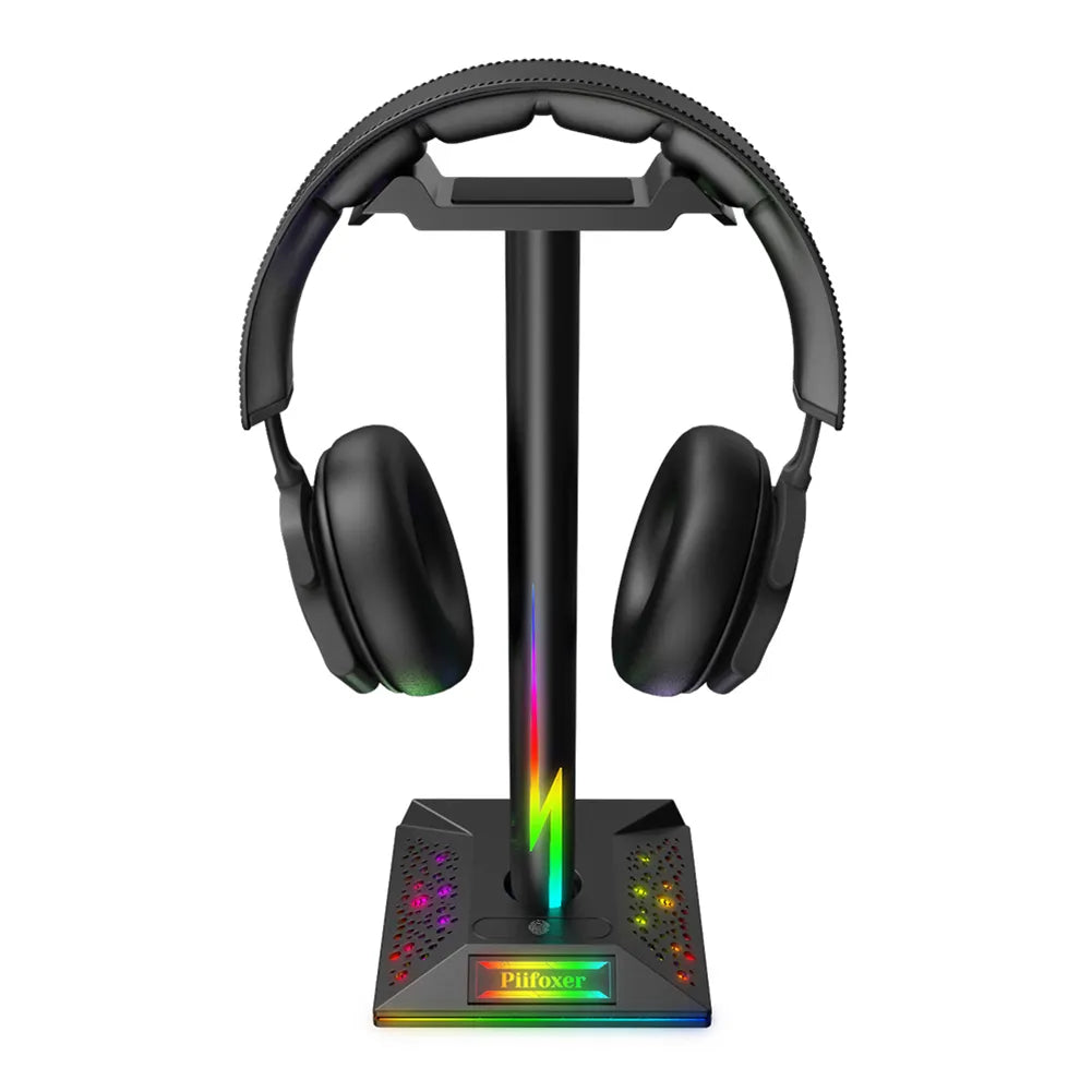 RGB headset stand