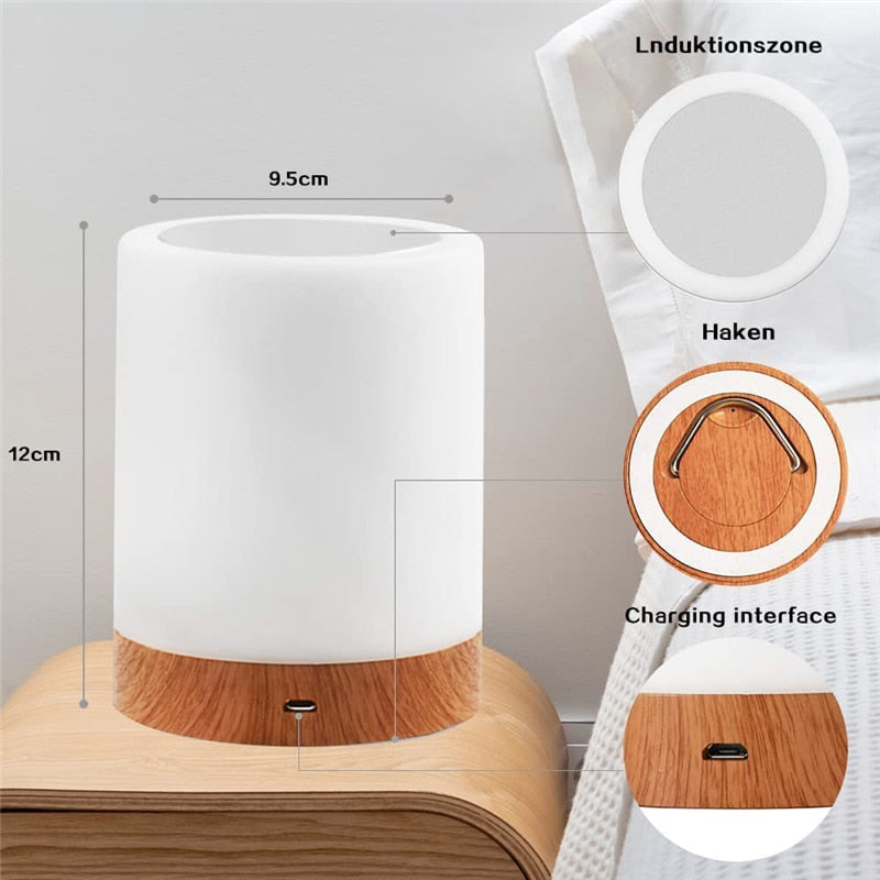 Night Light Touch Sensor Lamp.