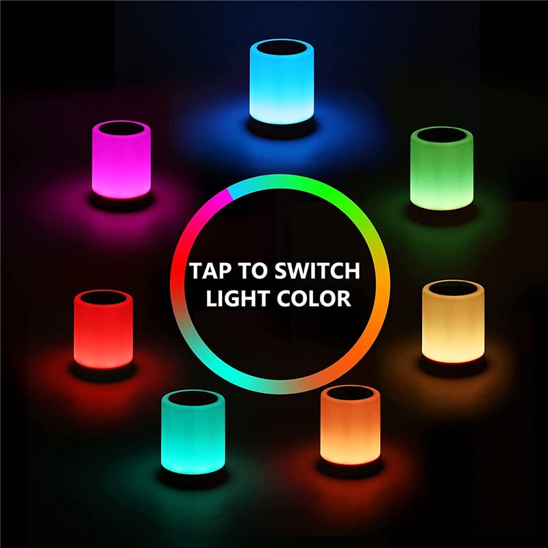 Night Light Touch Sensor Lamp.